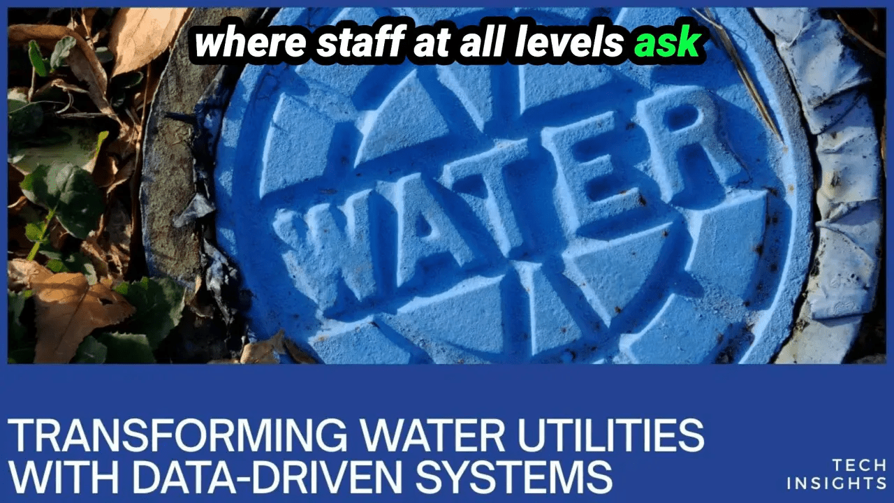 Staff asking 'What does the data tell us?' during a discussion